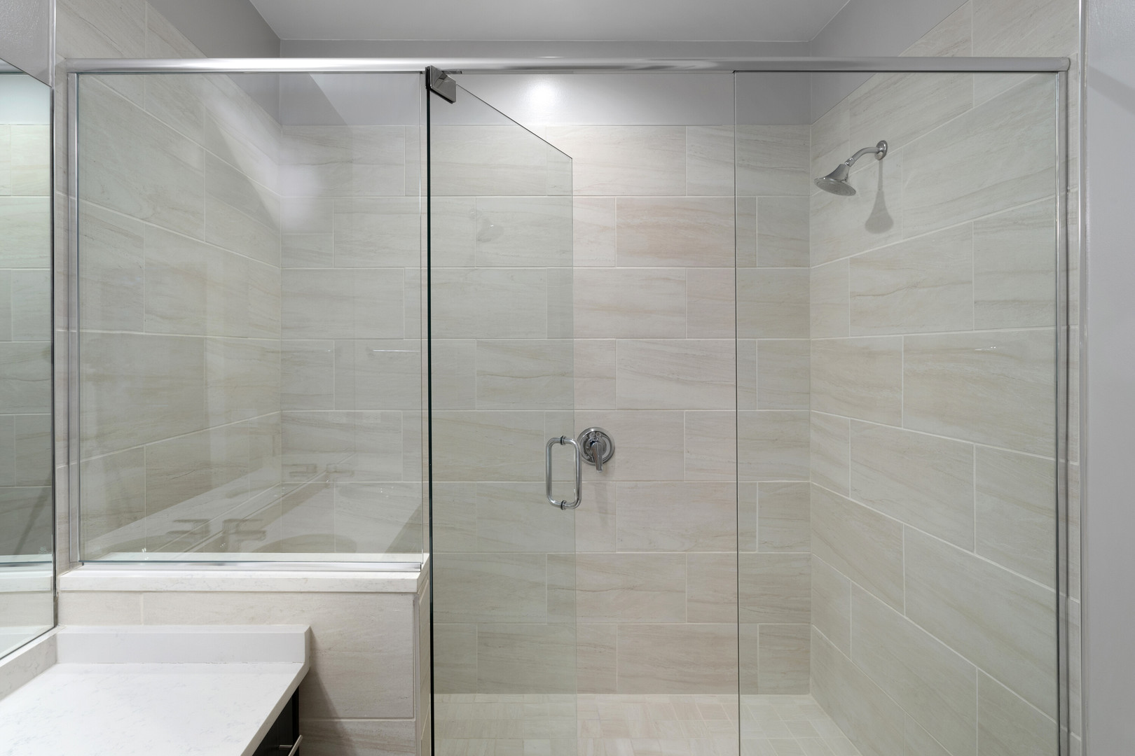 2532 West Addison Street, Unit 2E Chicago, IL 60618 - Photo 11 of 17 a bathroom with a shower