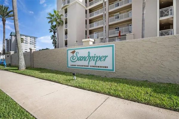 a sign on the side of a building