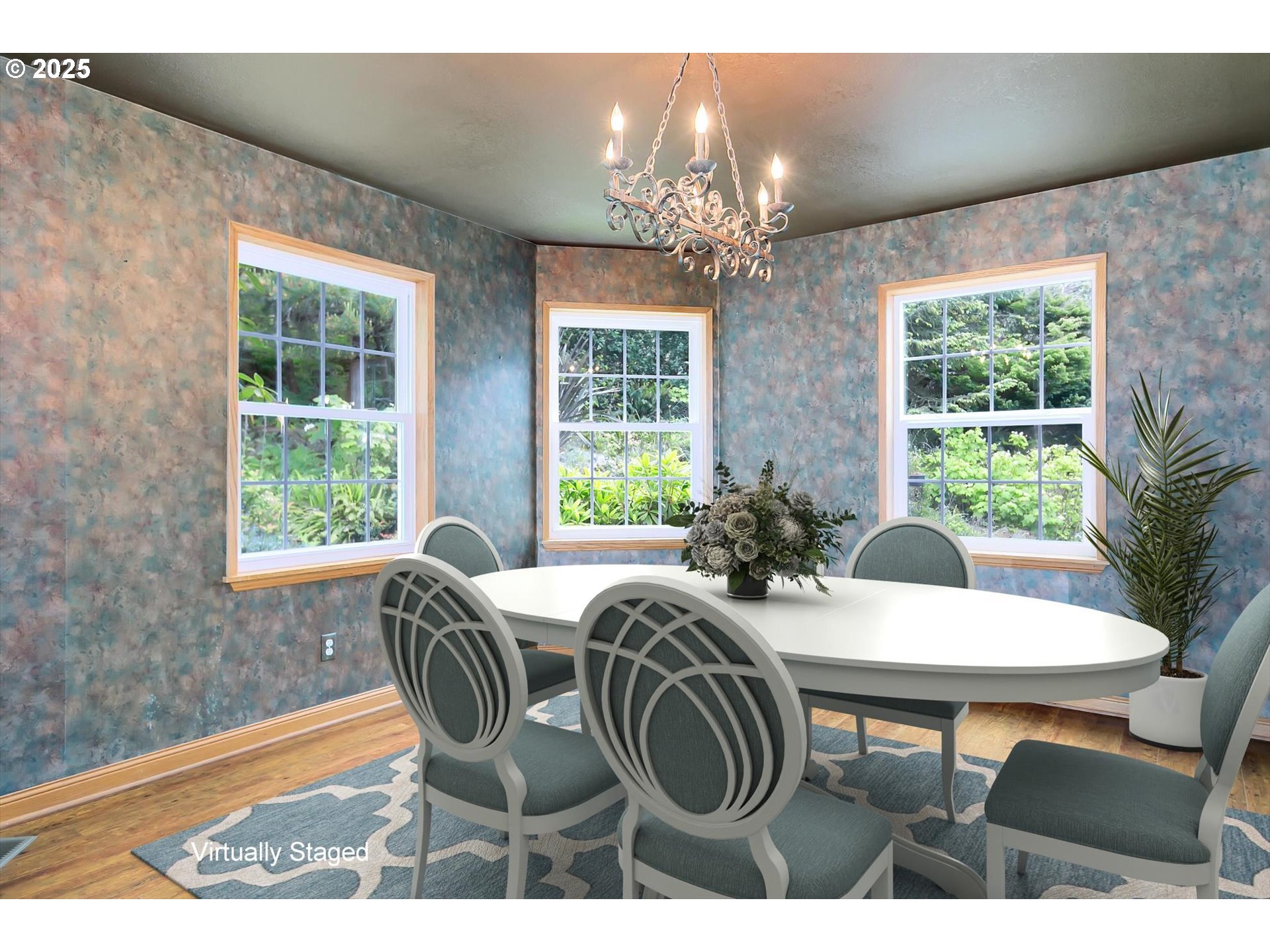 95161 Horizon Drive Gold Beach, OR 97444 - Photo 12 of 30 a view of a dining room with furniture window and outside view