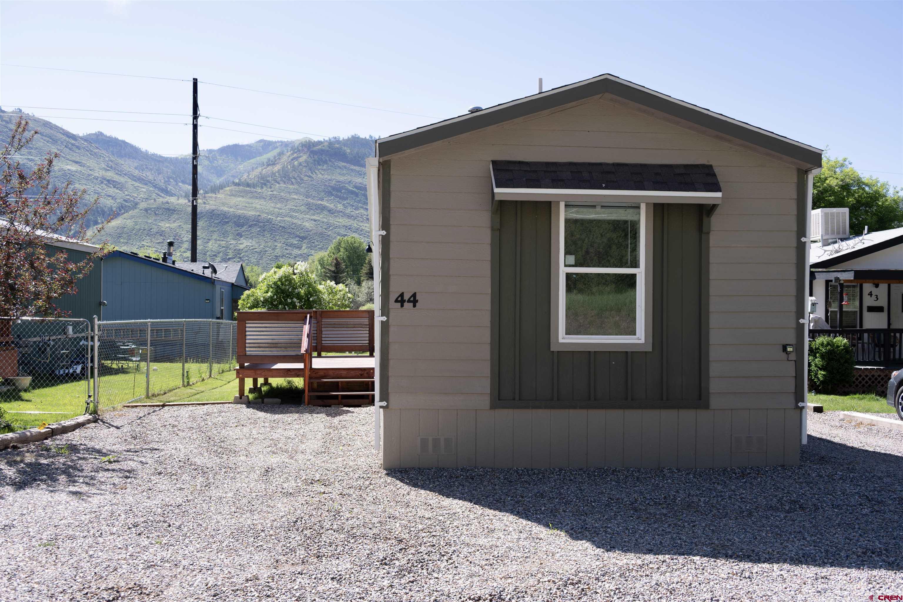 6000 County Road 203, Unit 44 Durango, CO 81301 - Photo 2 of 21 a view of a backyard with a patio