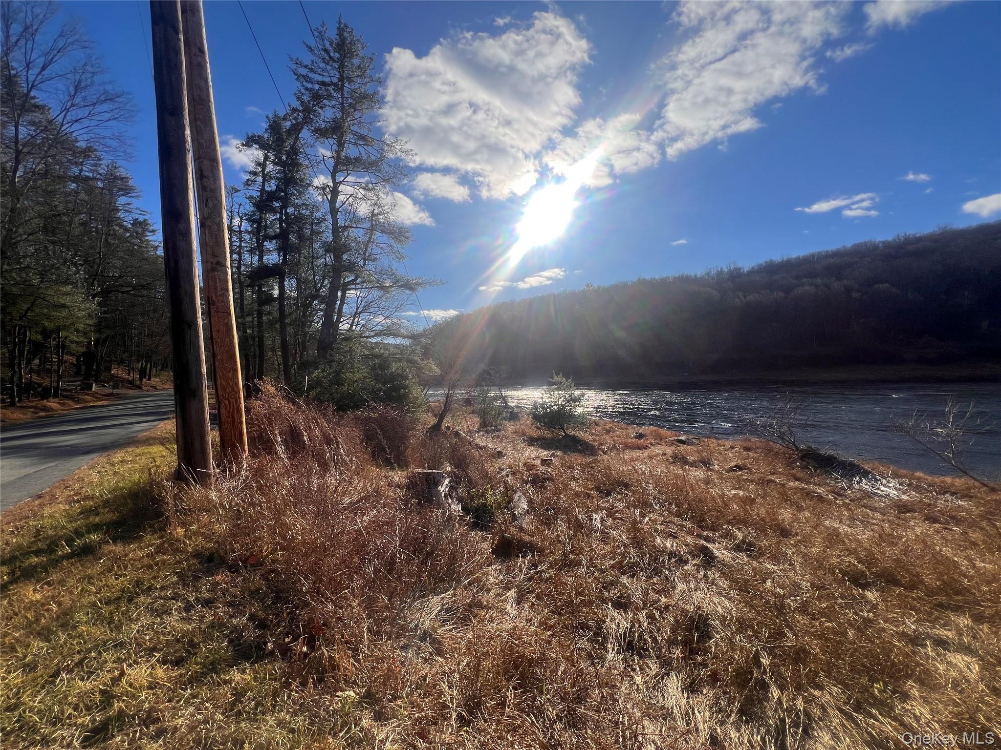 a view of an outdoor space and a yard