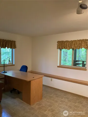 a room with a window