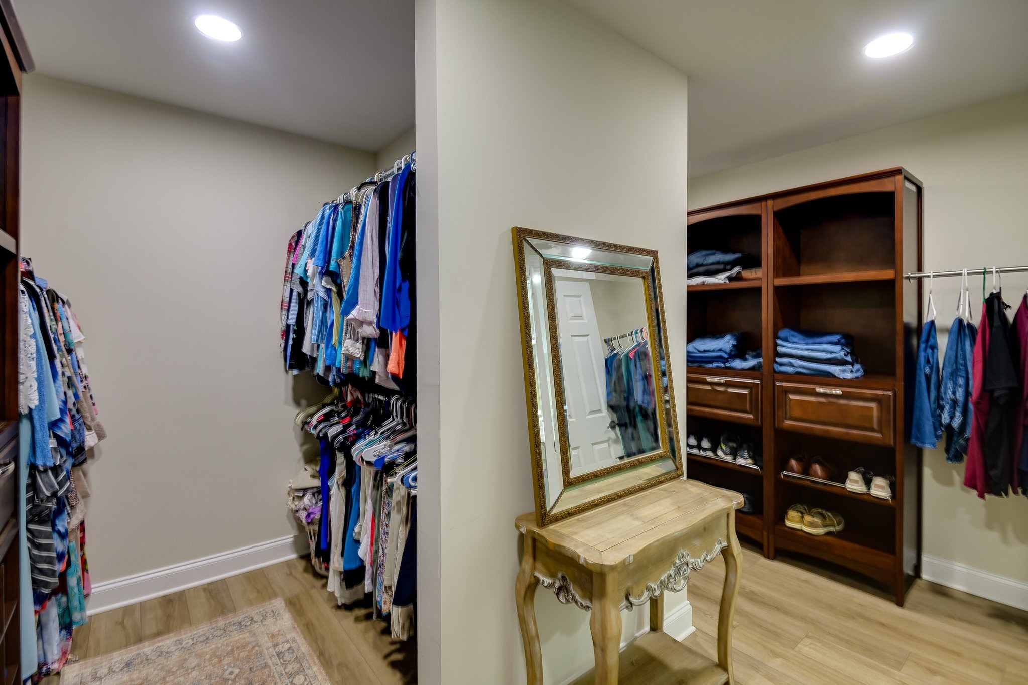 3079 Riley Creek Road Normandy, TN 37360 - Photo 53 of 59 a view of walk in closet with clothes and shoes