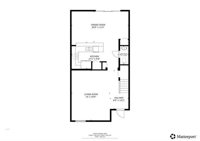 a picture of a floor plan