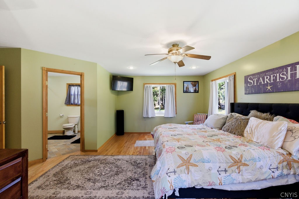 58 Madison Street Hamilton, NY 13346 - Photo 21 of 37 Primary bedroom suite with attached full bath.