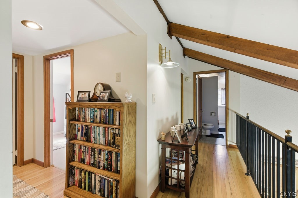 58 Madison Street Hamilton, NY 13346 - Photo 25 of 37 View of the 2nd floor landing, bedroom and full ba