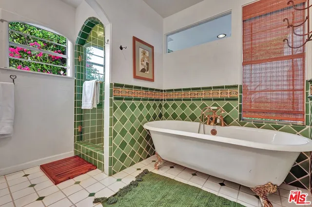 a bathroom with a sink and bathtub
