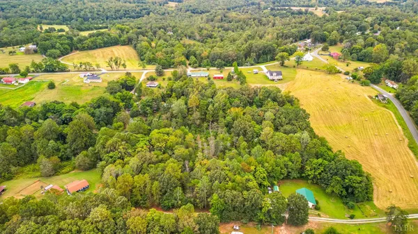 a view of a lake with a mountain