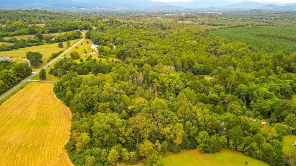 a view of a yard with an outdoor space