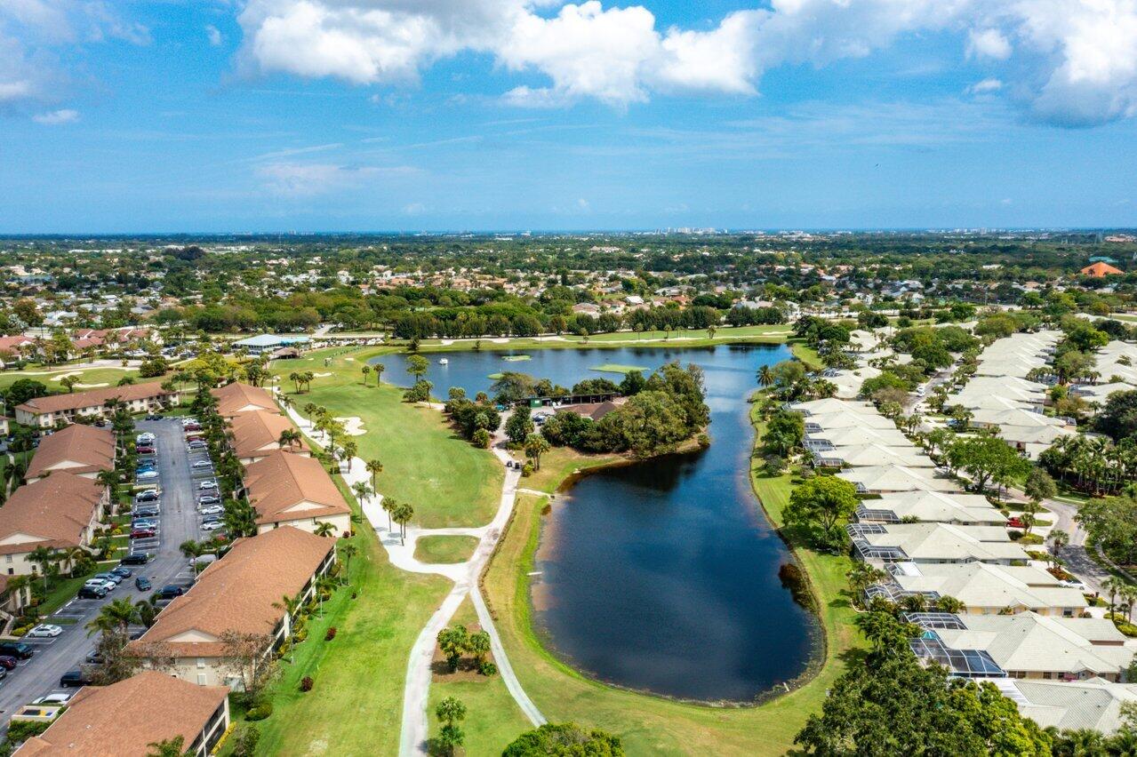 1402 Pinecrest Circle, Unit C Jupiter, FL 33458 - Photo 21 of 27 Pinecrest Aerial