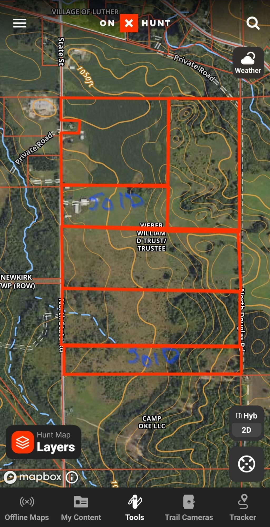 4 North State Road Luther, MI 49656 - Photo 6 of 18 Screenshot_20250102_142800_onX_Hunt