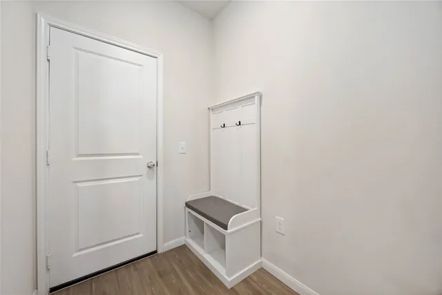 a view of a small space