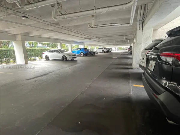 a view of parking area