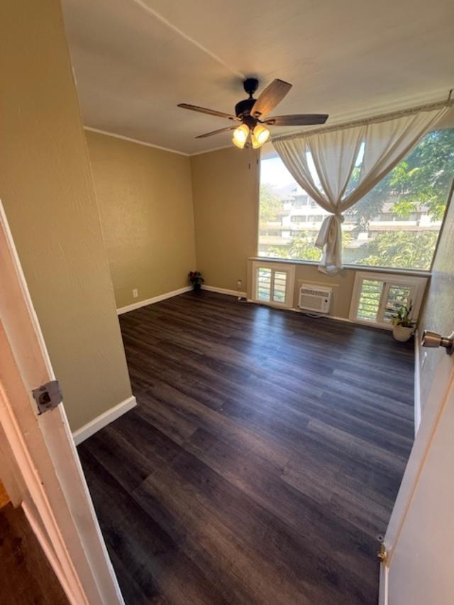3676 Lower Honoapiilani Road, Unit C301 Lahaina, HI 96761 - Photo 35 of 49 a view of an empty room with wooden floor and a window
