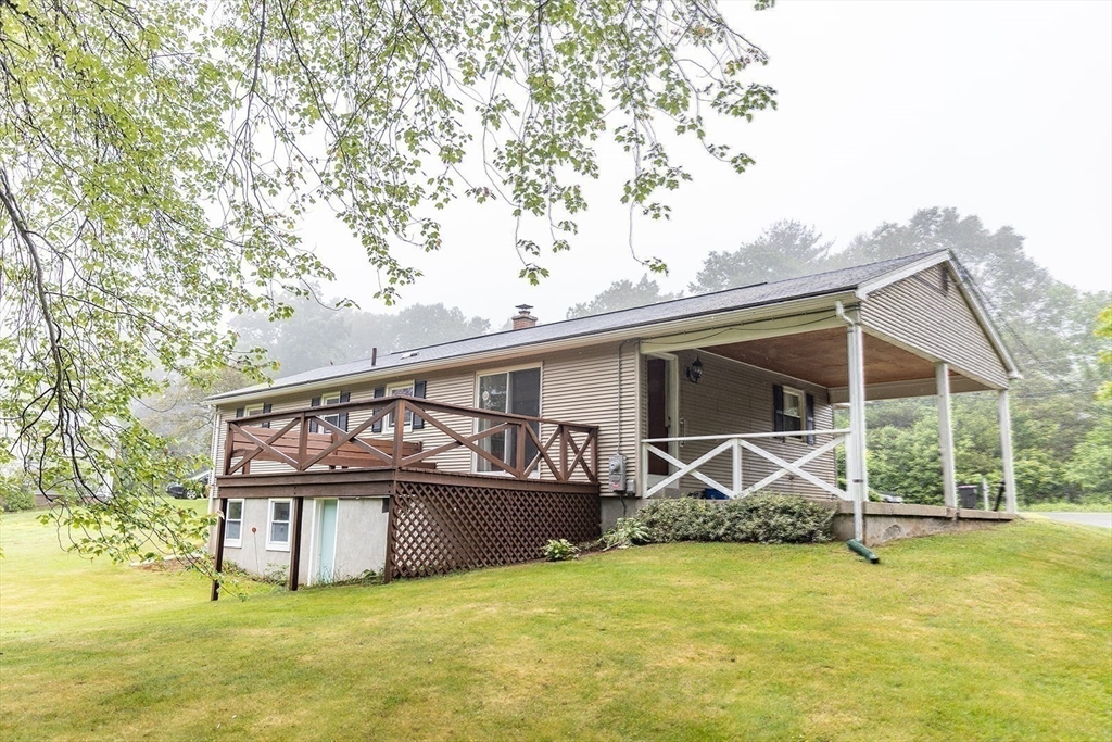 59 Mountain Road Holyoke, MA 01040 - Photo 34 of 40 a view of a house with pool and porch