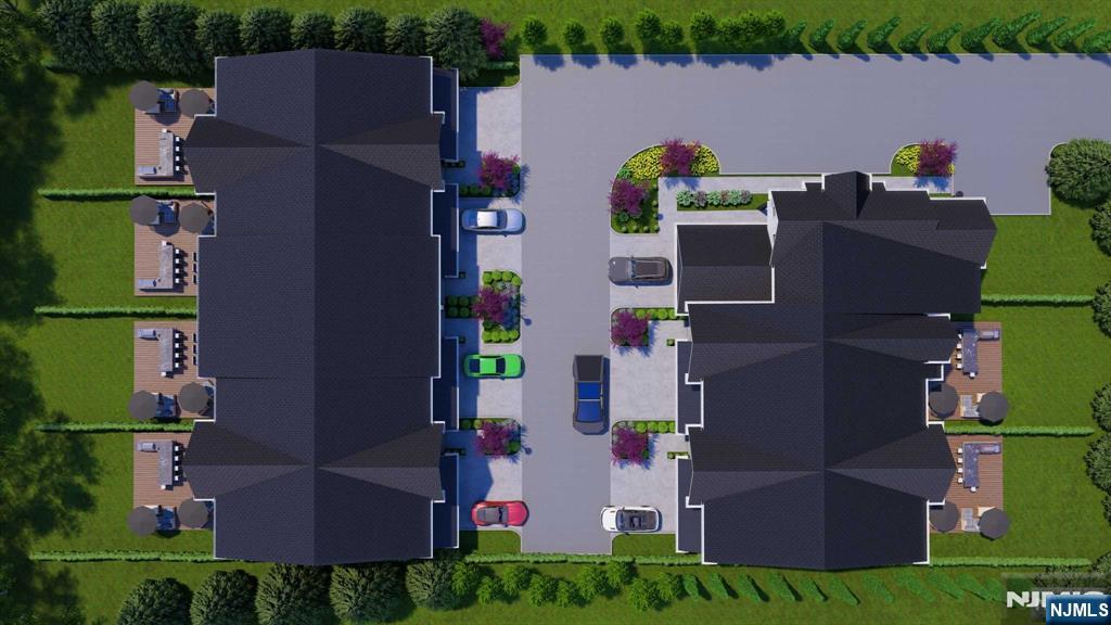 8 Cedar Court Demarest, NJ 07627 - Photo 4 of 8 an aerial view of house with yard