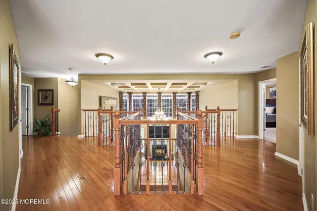 a view of a livingroom with furniture