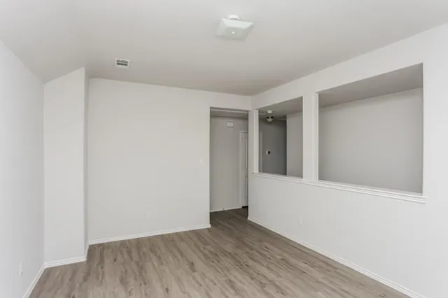 wooden floor in an empty room
