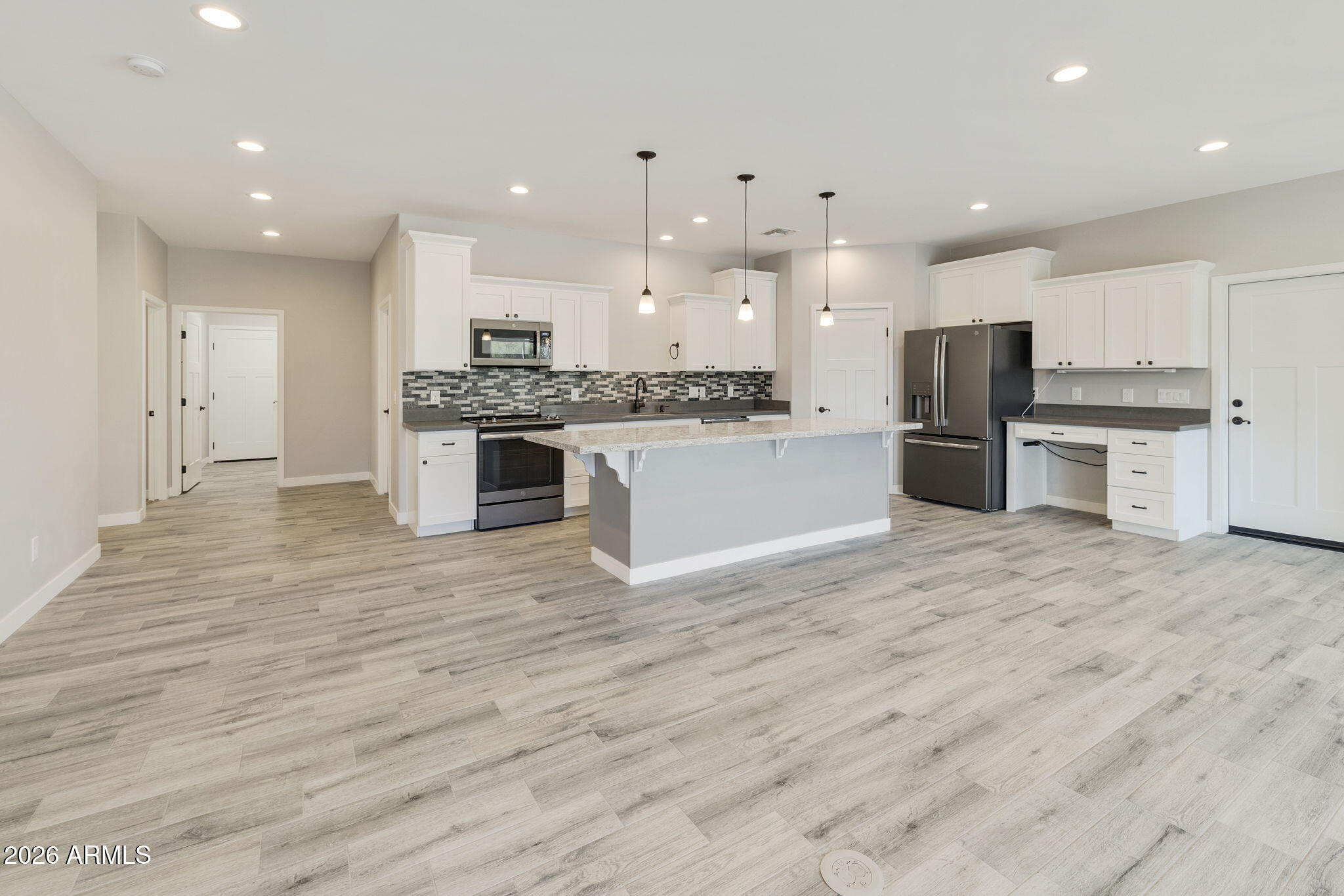 Light and bright upgraded kitchen