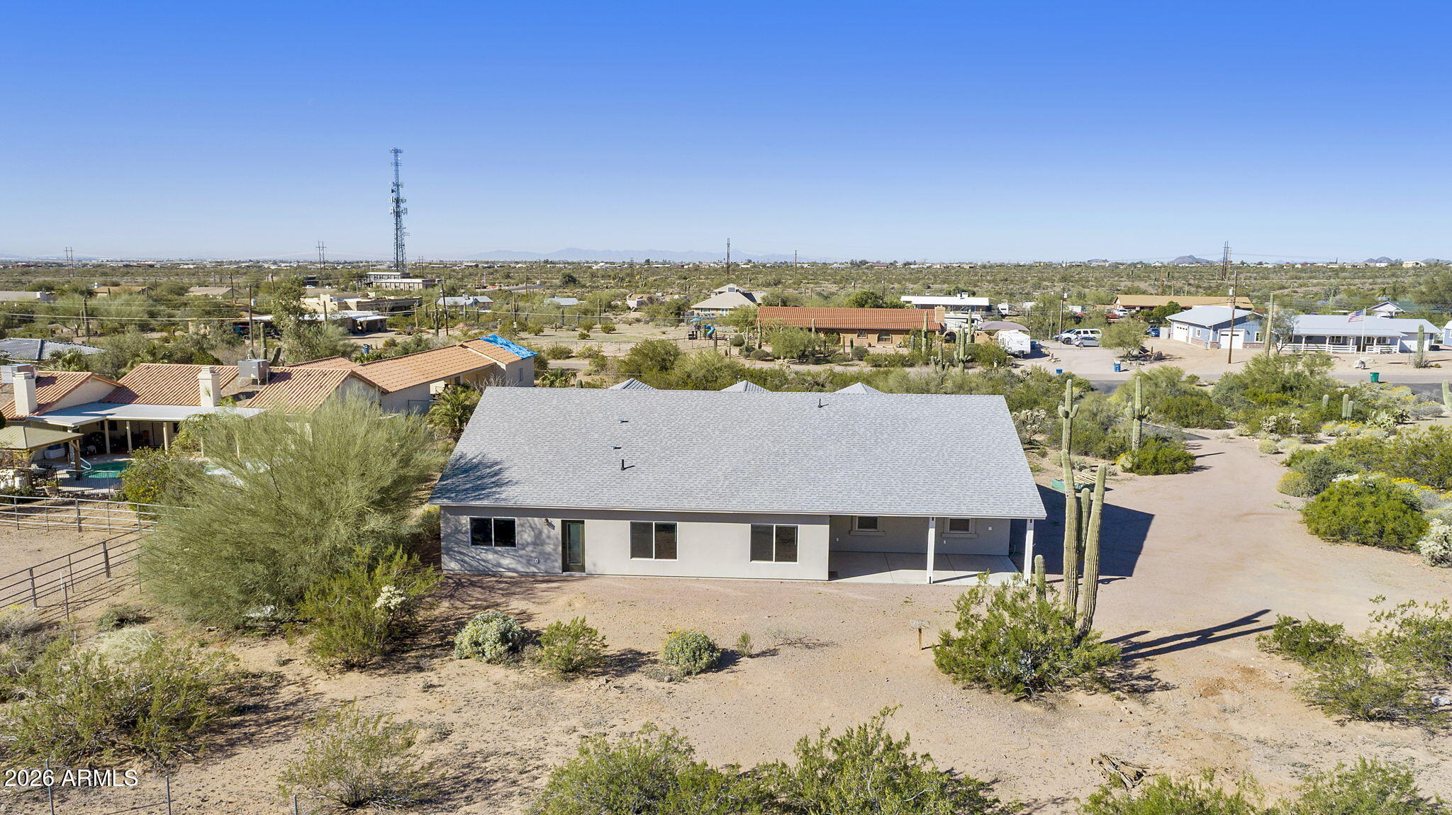 973 North Boyd Road Apache Junction, AZ 85119 - Photo 55 of 60 Front Porch faces superstition mountain