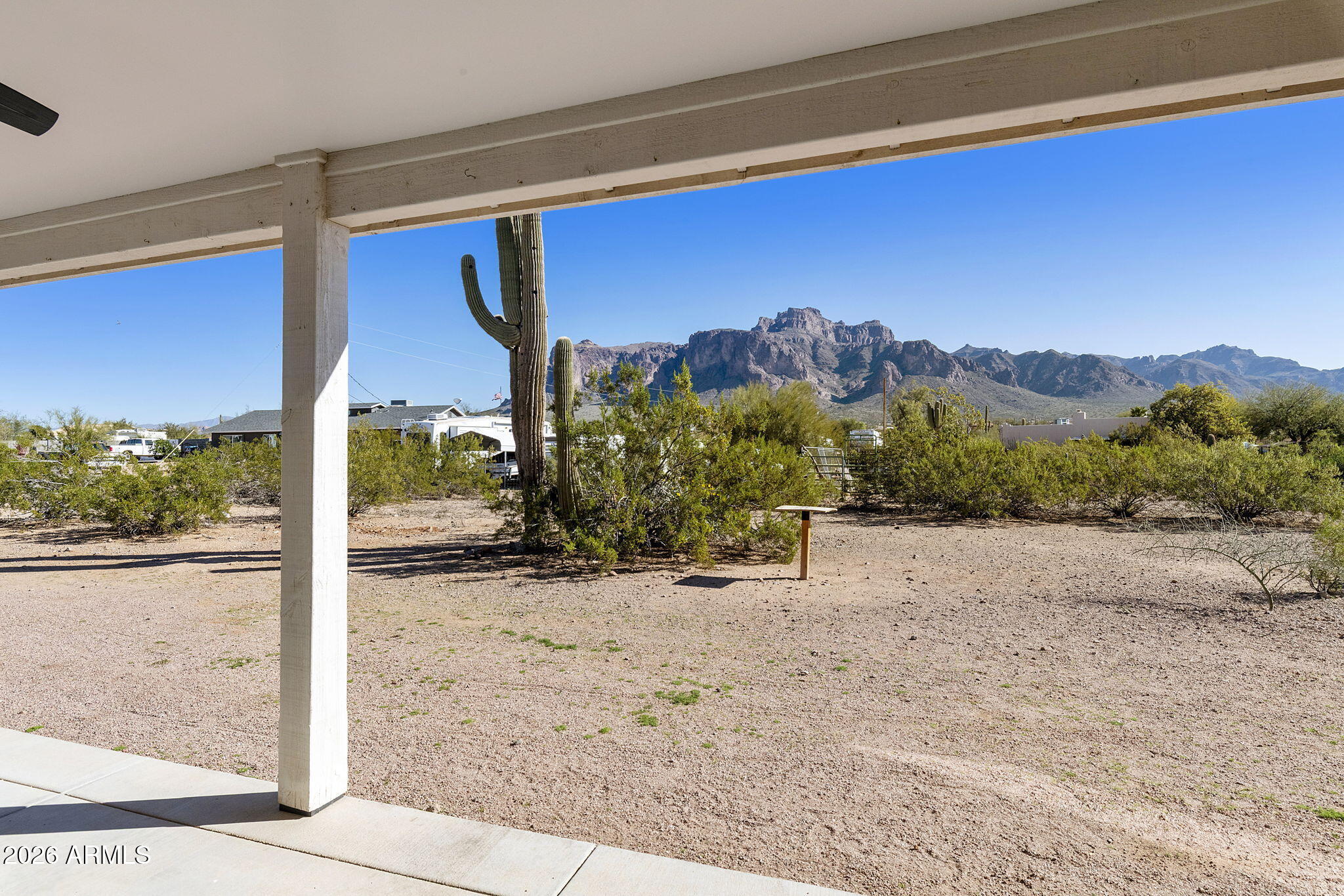 973 North Boyd Road Apache Junction, AZ 85119 - Photo 8 of 60 back view from patio