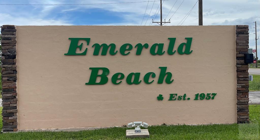 971 Surfview Crystal Beach, TX 77650 - Photo 1 of 4 a close up of a sign