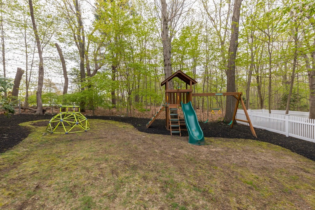 88 Lindbergh Avenue Needham, MA 02494 - Photo 25 of 26 a view of outdoor space with trampoline