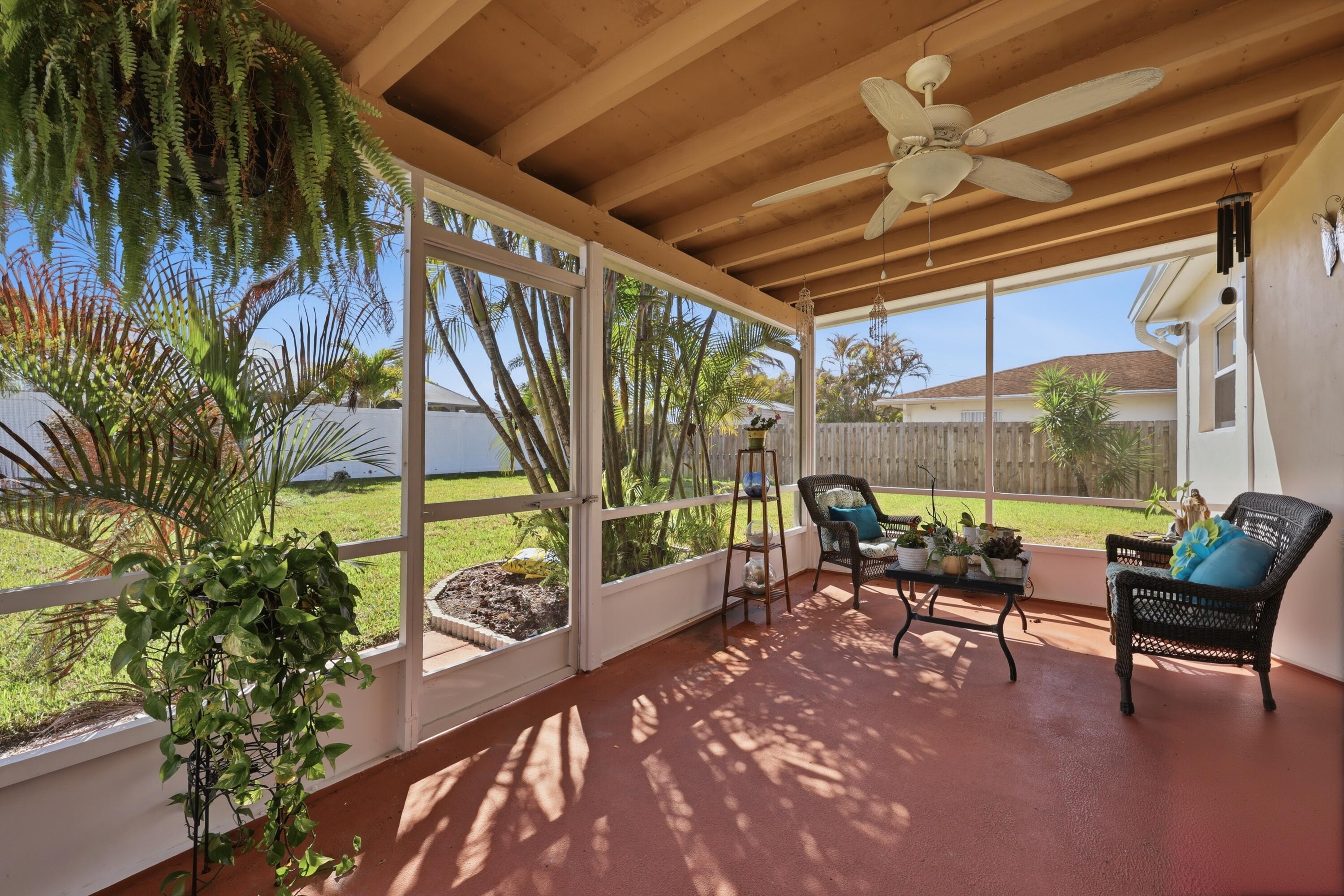 305 Circle East Jupiter, FL 33458 - Photo 26 of 36 Covered Patio
