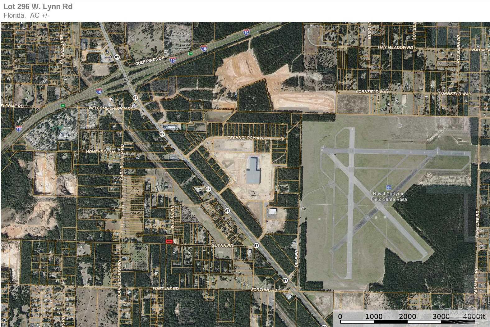 Lot 296 West Lynn Road Milton, FL 32583 - Photo 2 of 2 a picture of city view