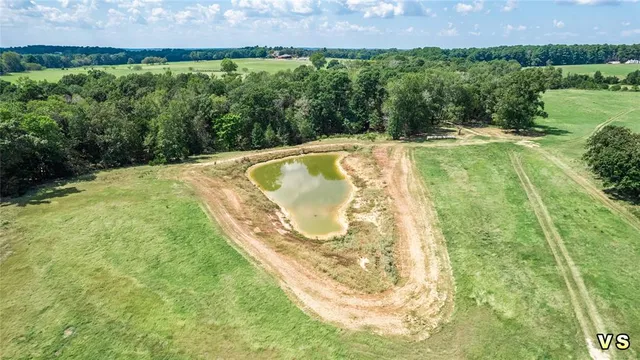 a view of a swimming pool with a yard