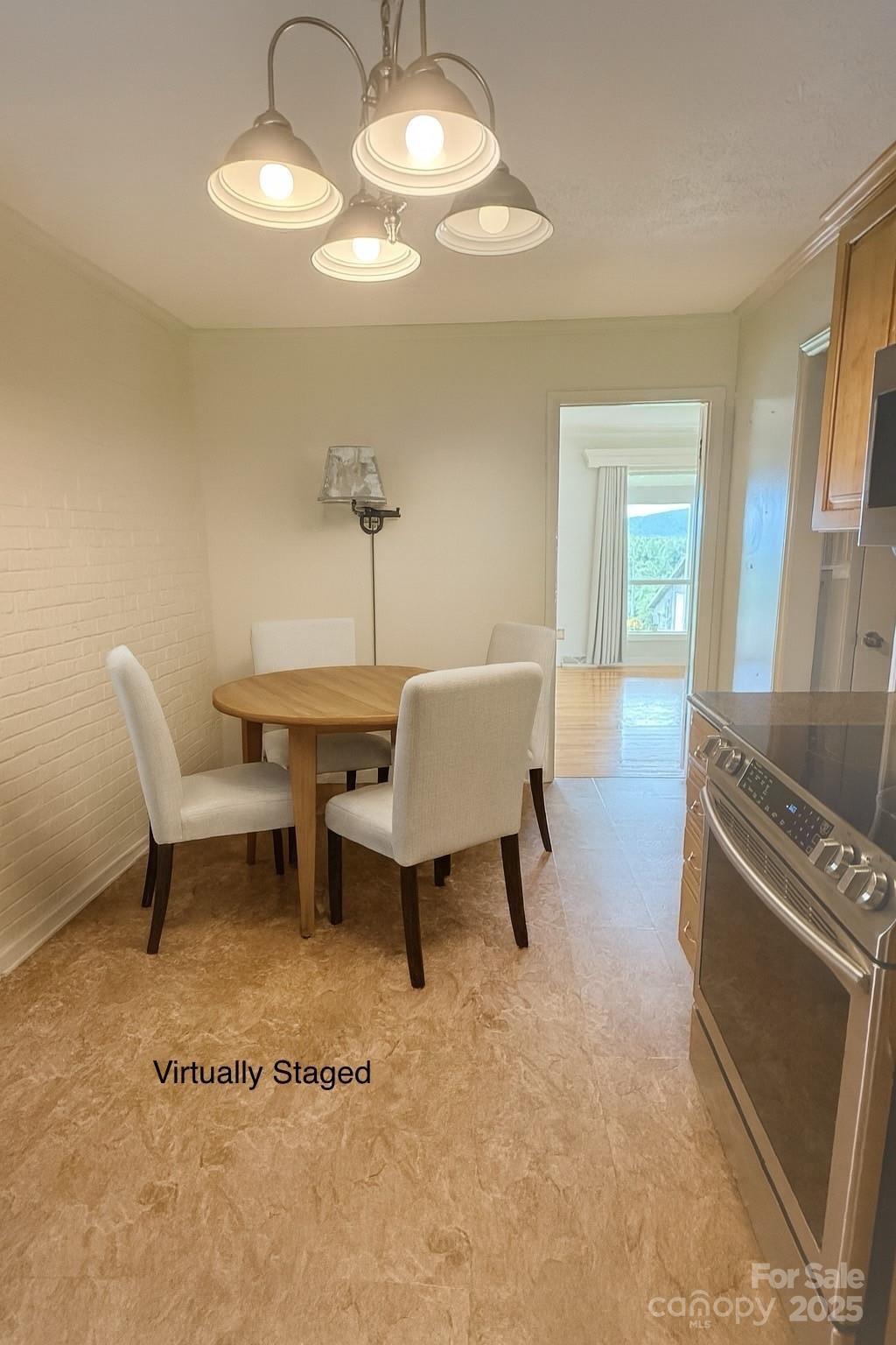 418 Mountain Page Road Saluda, NC 28773 - Photo 17 of 48 a view of a dining room with furniture