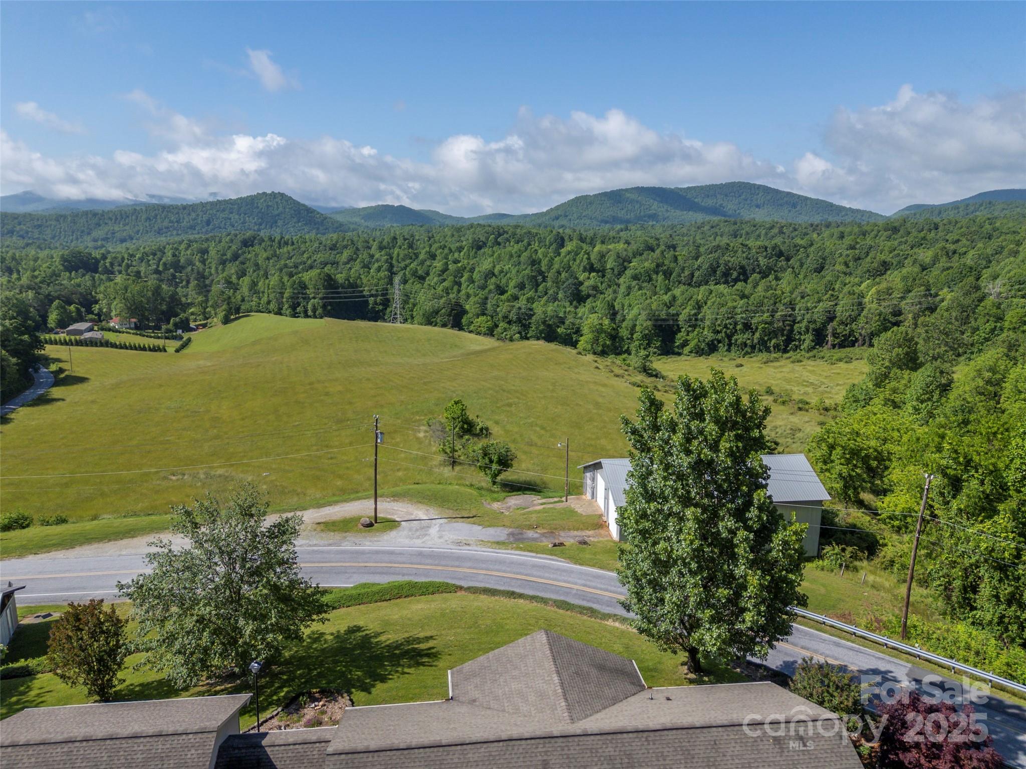 418 Mountain Page Road Saluda, NC 28773 - Photo 45 of 48 a view of a lake with a mountain in the background