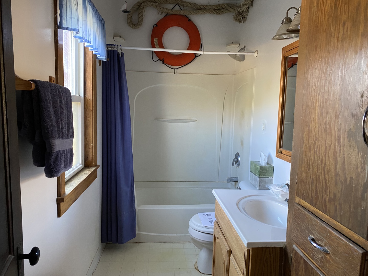 1663 East 7th Road Lostant, IL 61334 - Photo 11 of 16 a bathroom with a sink toilet and shower