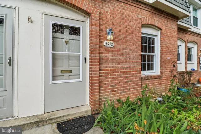 a view of a door of a house
