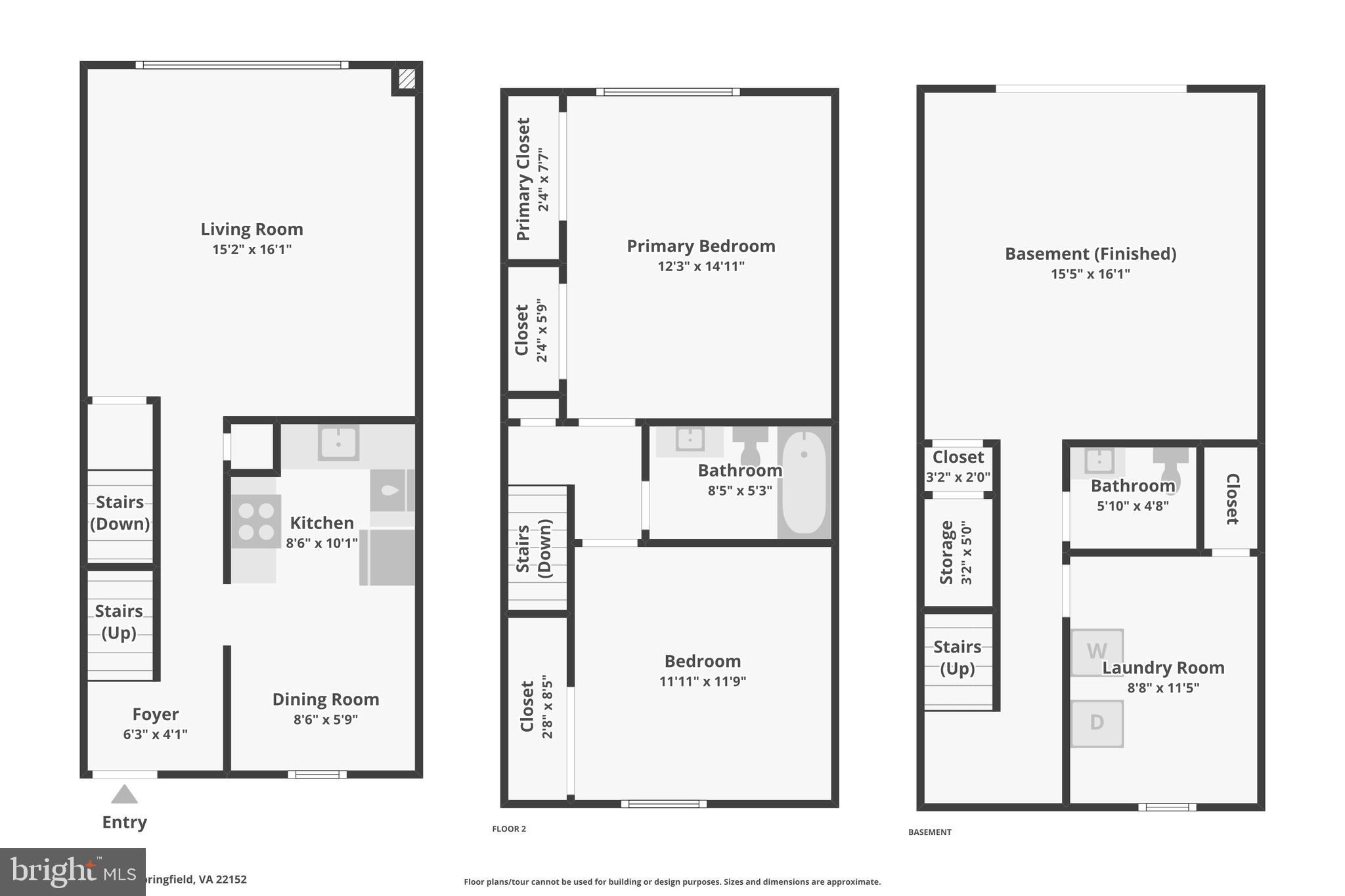 5912 Minutemen Road, Unit 295 Springfield, VA 22152 - Photo 55 of 55 Floor Plans