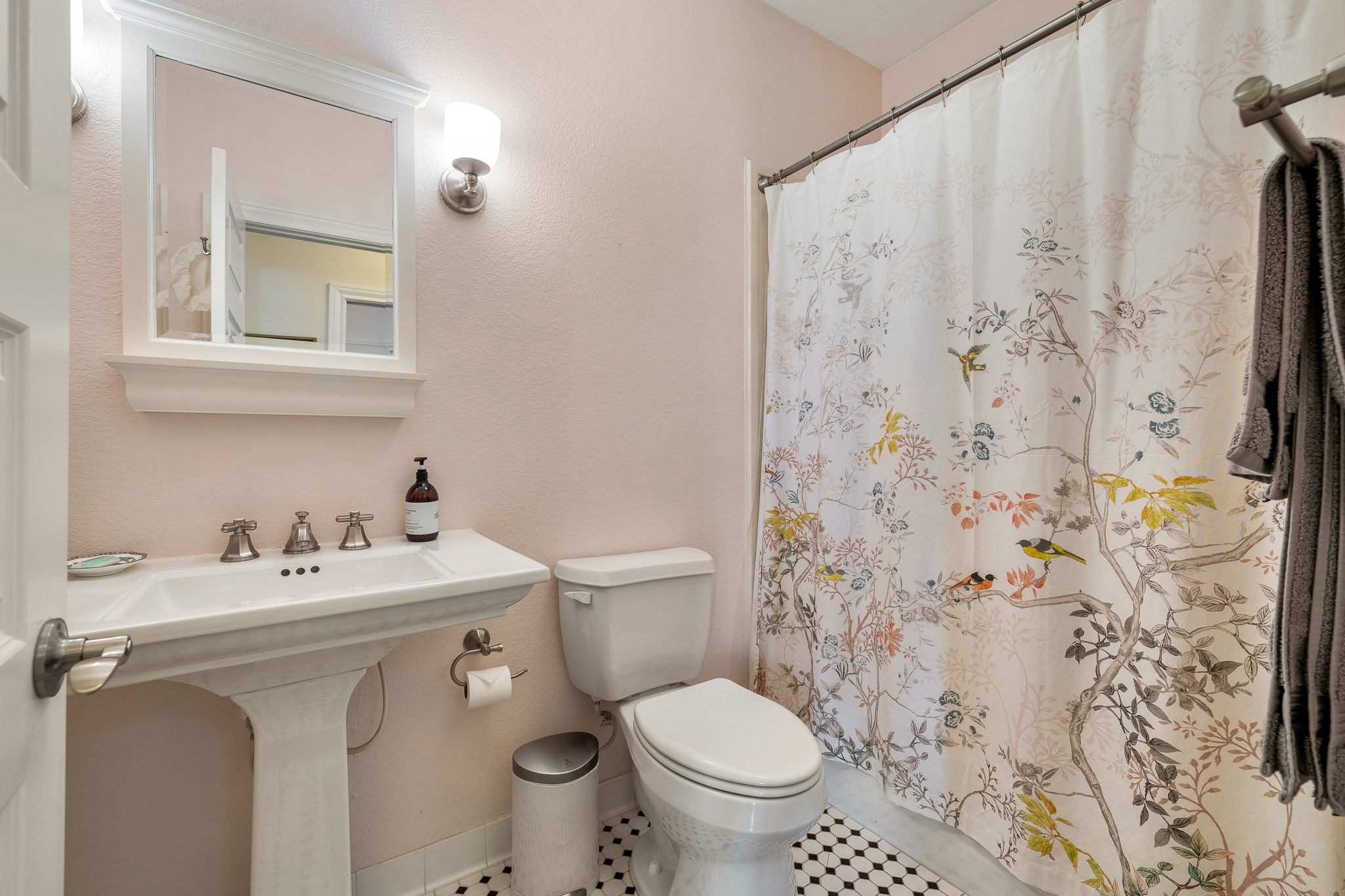 5201 Big Spring Street Georgetown, TX 78633 - Photo 19 of 26 a bathroom with a sink toilet and mirror