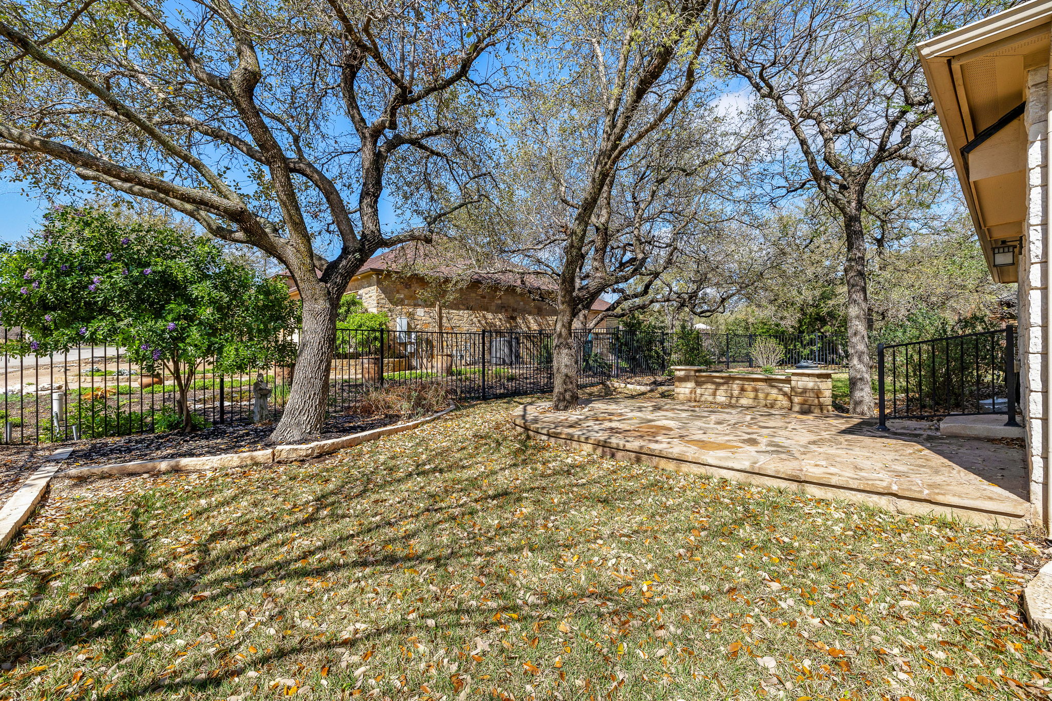 5201 Big Spring Street Georgetown, TX 78633 - Photo 22 of 26 a view of a yard with trees