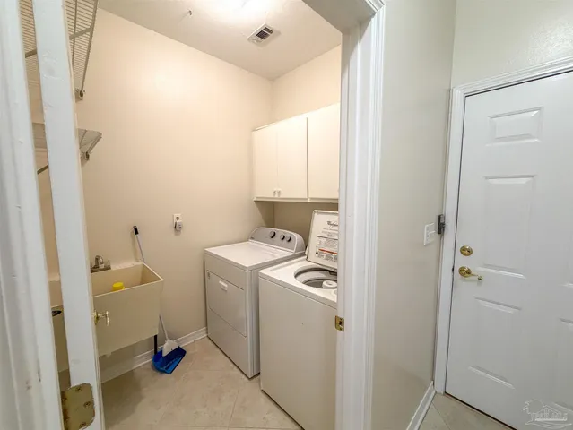 a room with storage and utility