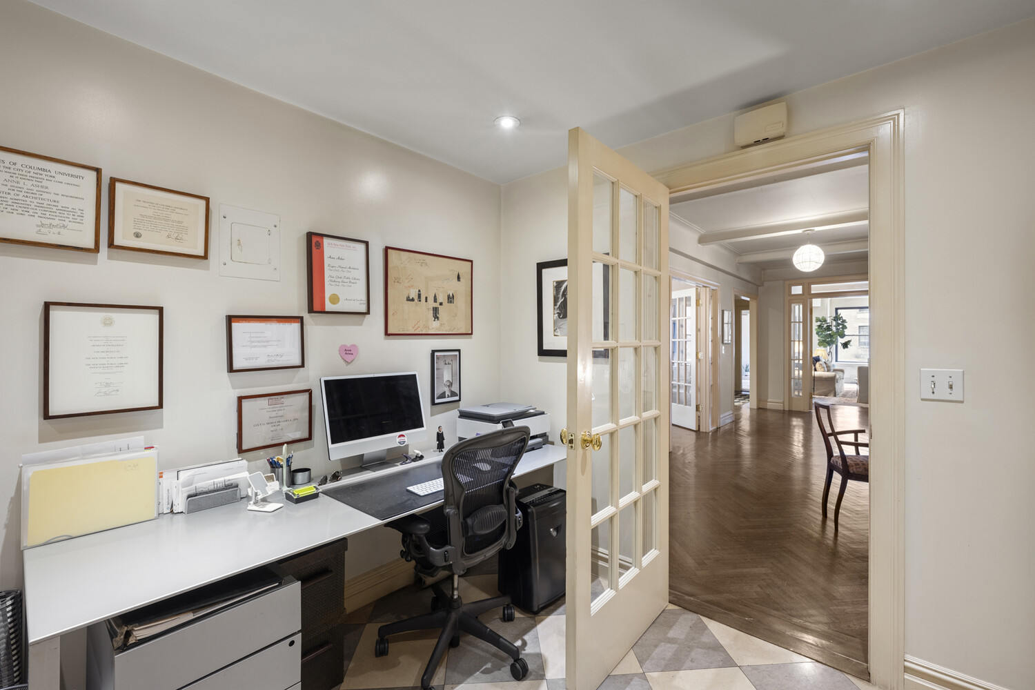 25 East 86th Street, Unit 4B Manhattan, NY 10028 - Photo 14 of 16 a view of a workspace with furniture