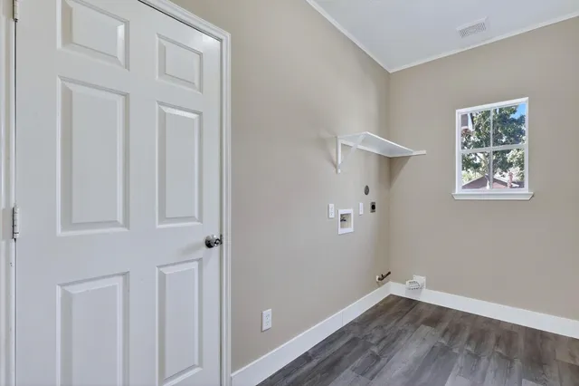 wooden floor in an empty room