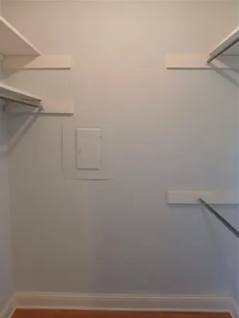 a view of a closet