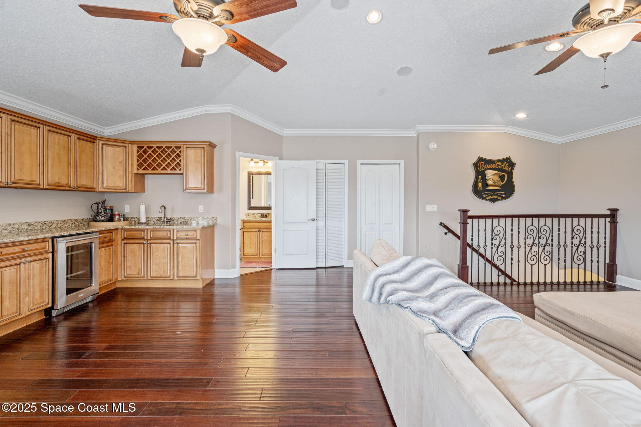 1835 Harbor Point Drive Merritt Island, FL 32952 - Photo 23 of 67 Upstairs Bonus Room Kitchen