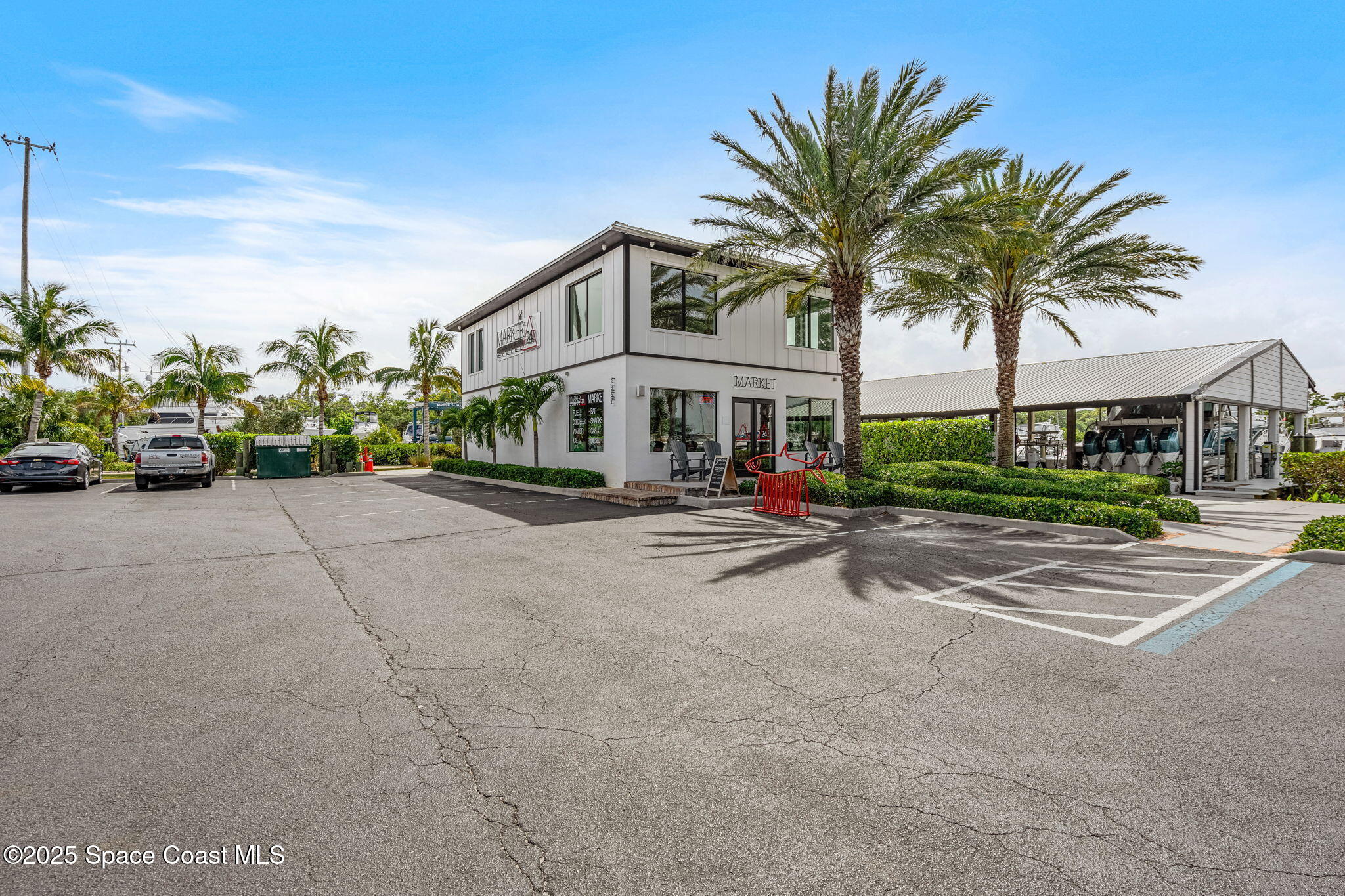 1835 Harbor Point Drive Merritt Island, FL 32952 - Photo 57 of 67 Nearby Marina and Restaurant