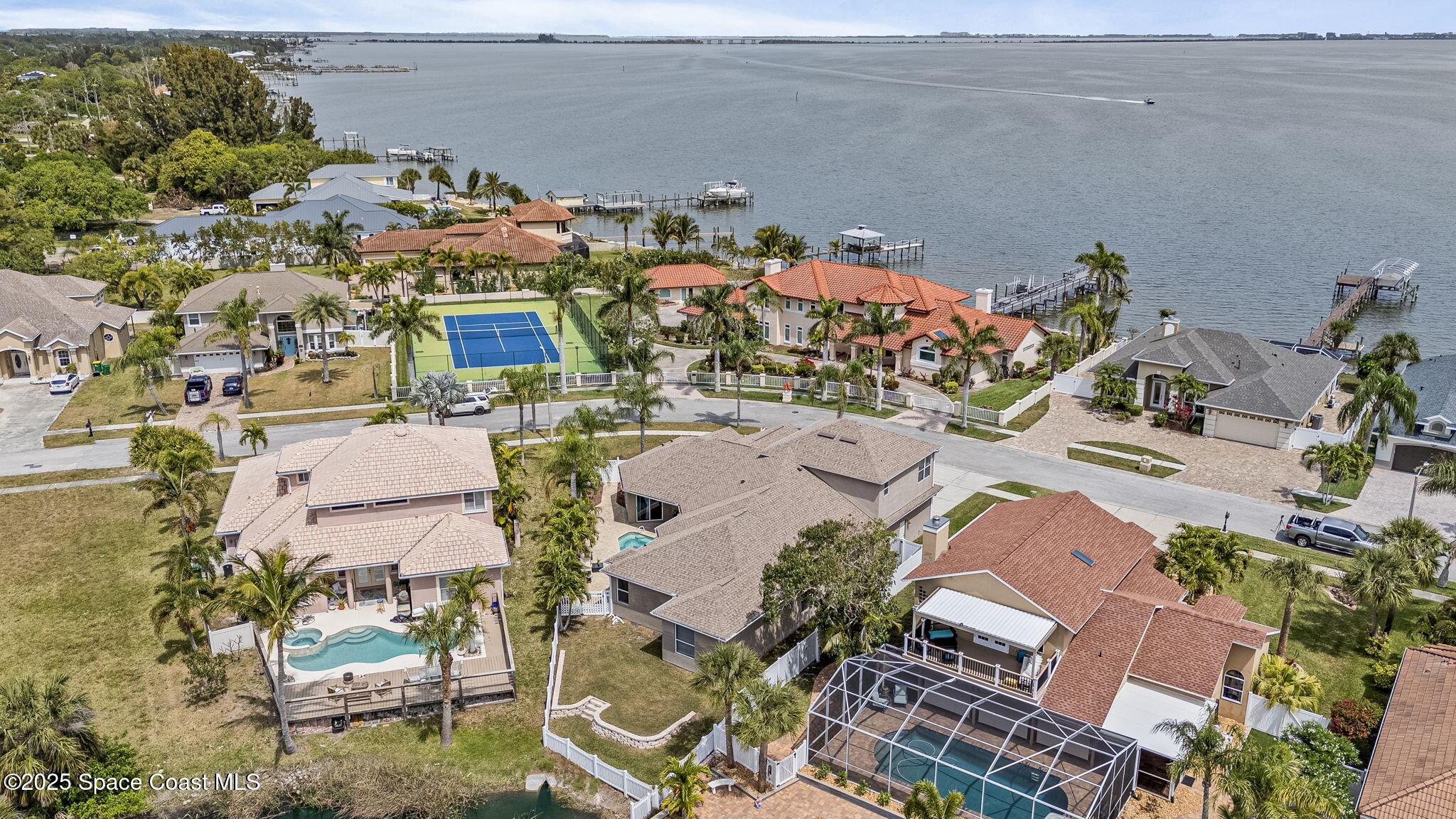 1835 Harbor Point Drive Merritt Island, FL 32952 - Photo 62 of 67 an aerial view of multiple house