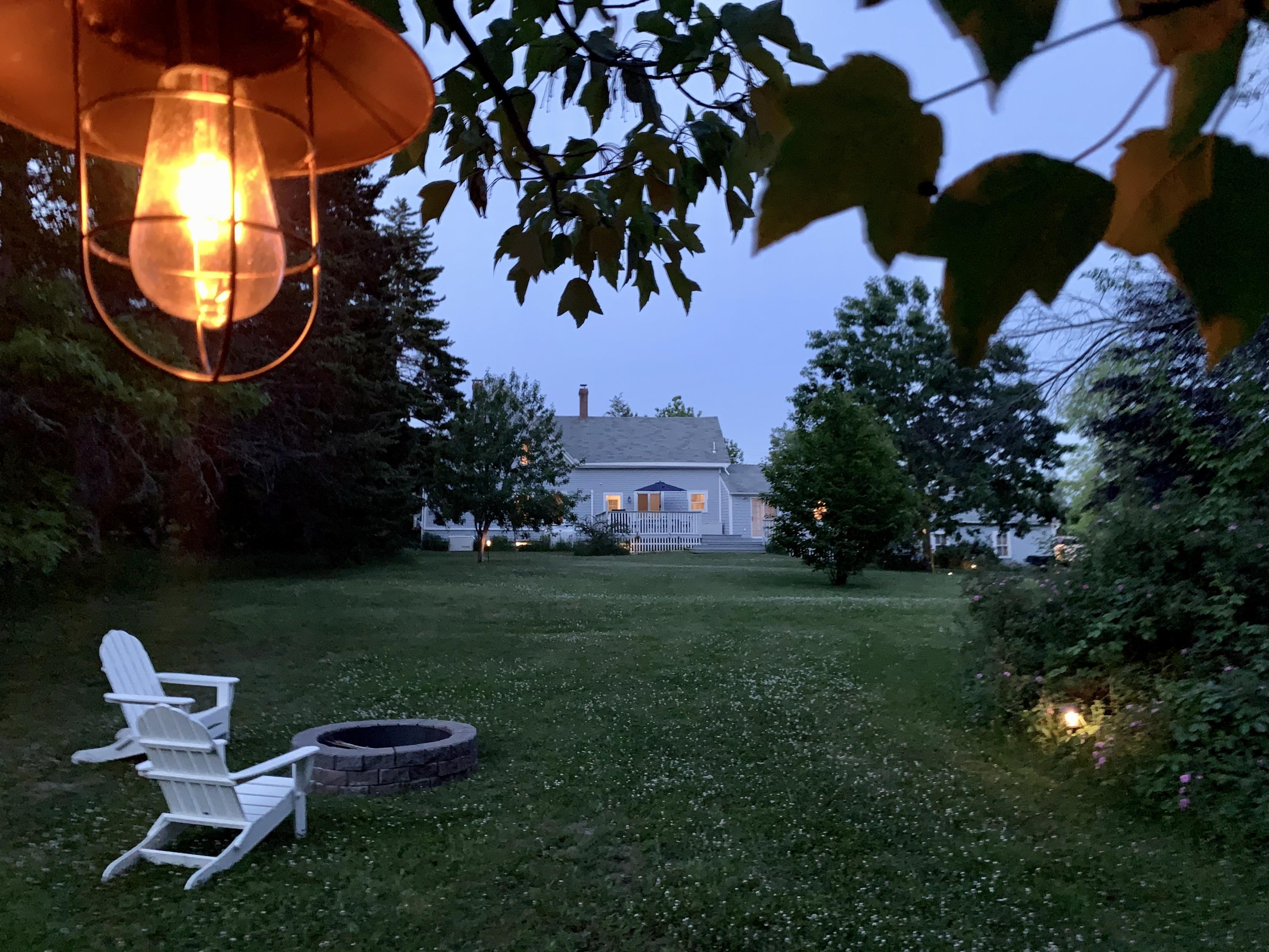 577 Newbury Neck Road Surry, ME 04684 - Photo 21 of 57 Firepit in Evening