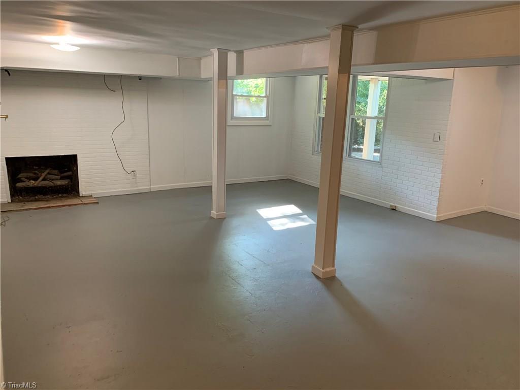 3028 Kinnamon Road Winston-Salem, NC 27104 - Photo 20 of 25 Large basement. Would make for a great playroom!