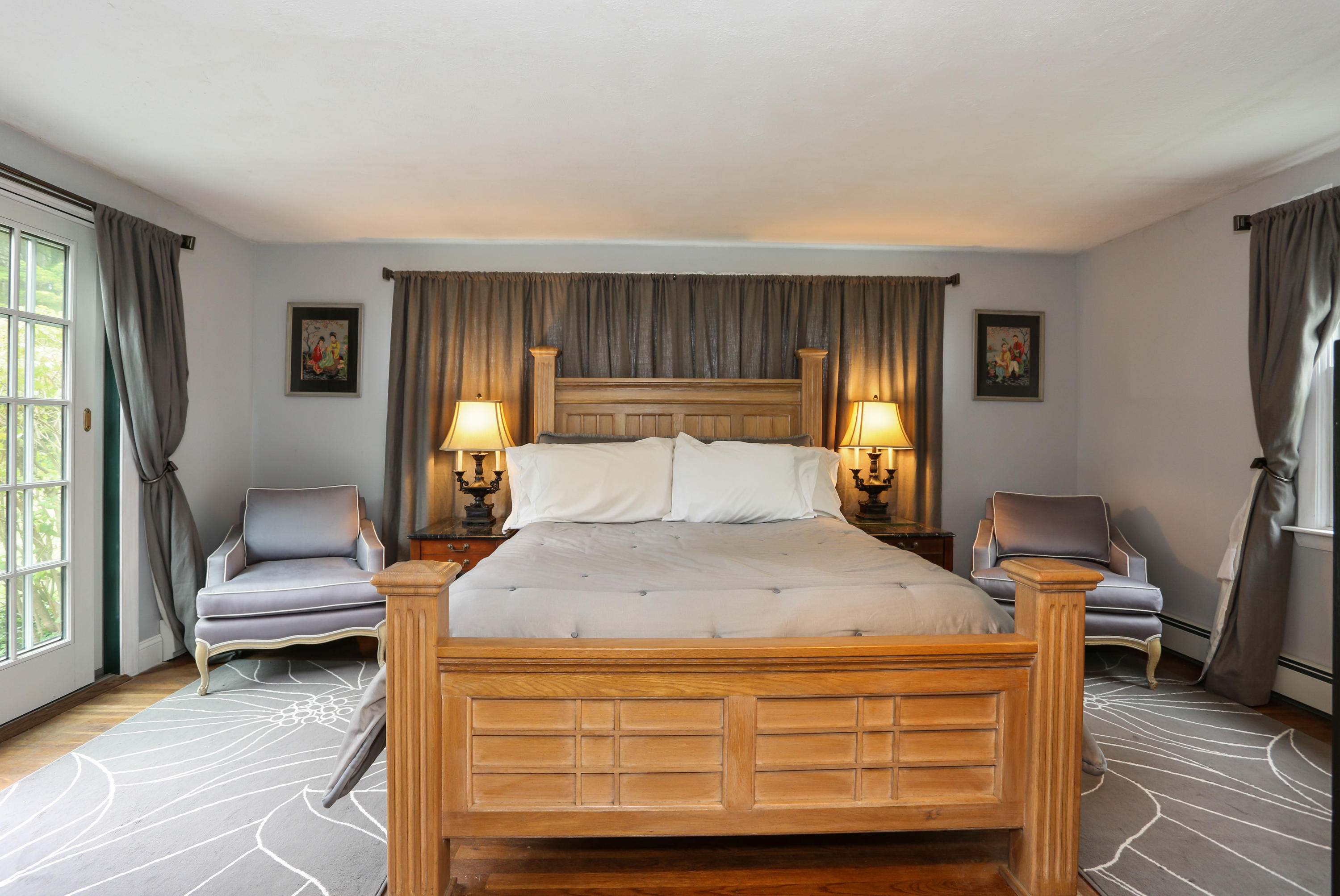 18 Sparrowhawk Road Orleans, MA 02653 - Photo 22 of 43 a bedroom with a bed and a couch