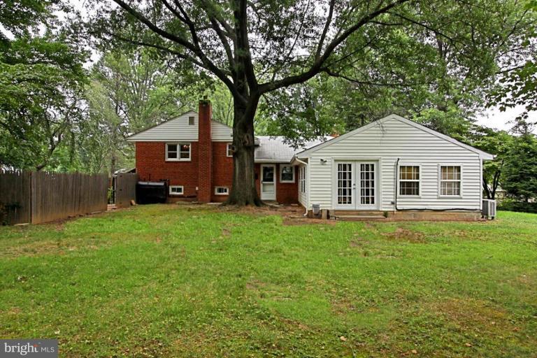 821 Snider Lane Silver Spring, MD 20905 - Photo 3 of 26 Rear Yard and Addition