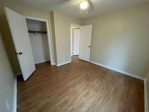 wooden floor in an empty room