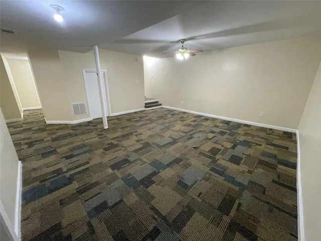 a view of a storage & utility room